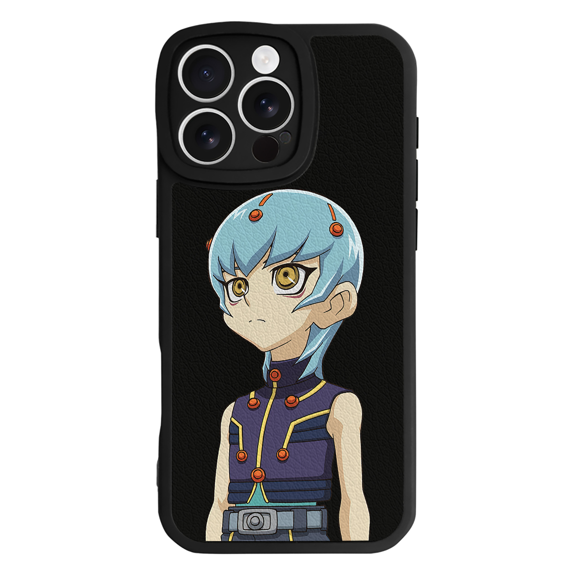 遊☆戯☆王 Yu-Gi-Oh! 【iPhone 16シリーズ対応】シリコンスマホケース（レザー調） 材質：シリコン